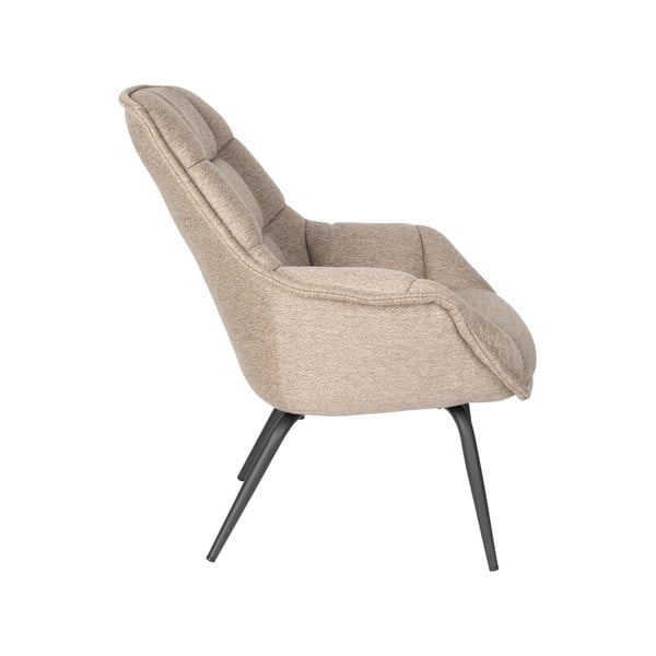 Béžové křeslo Comfortable – White Label-image-3