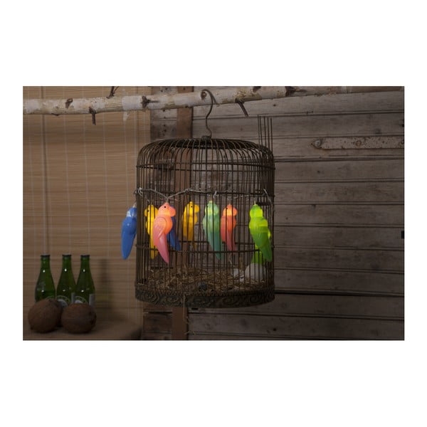 Světelný LED řetěz Best Season Lightchain Funlight Parrots, 10 světýlek