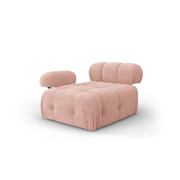 Světle růžový modul pohovky Ferento – Cosmopolitan Design-image-3