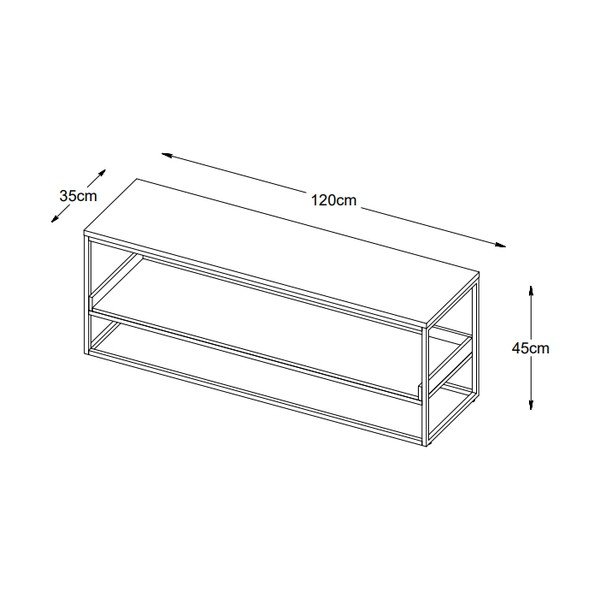 Botník v přírodní barvě Rivoli – Unique Furniture-image-2