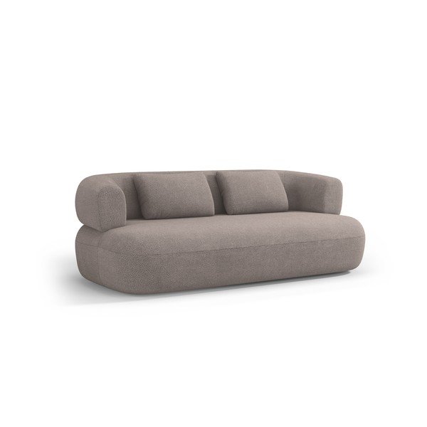 Světle hnědá pohovka z textilie bouclé 178 cm Jenny – Micadoni 