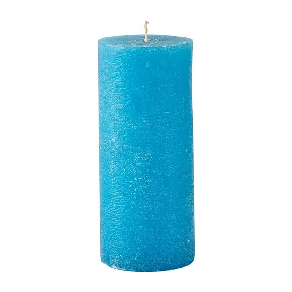 Modrá svíčka KJ Collection Konic, ⌀ 6 x 14 cm