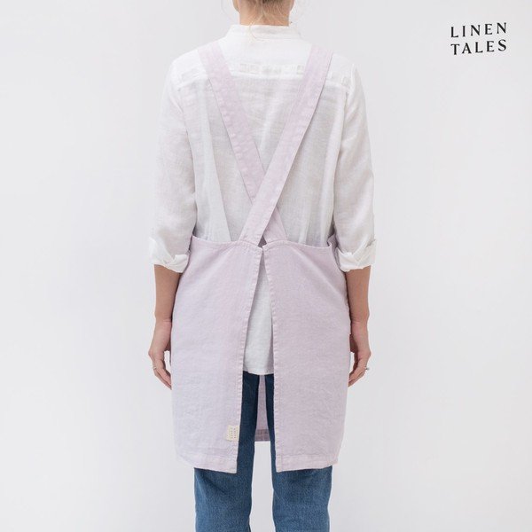 Lněná zástěra Crossback – Linen Tales-image-2