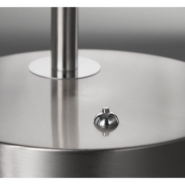 Kovová LED stmívatelná stolní lampa ve stříbrné barvě (výška 60 cm) Dent – Fischer & Honsel-image-2