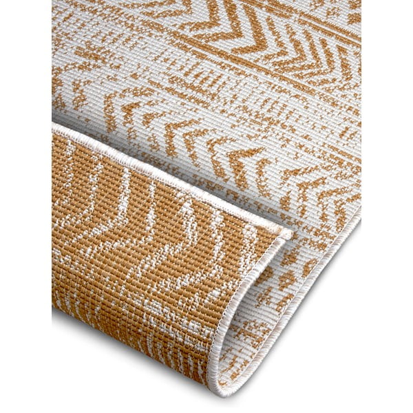 Okrově žluto-bílý venkovní koberec 120x170 cm Biri – NORTHRUGS-image-2