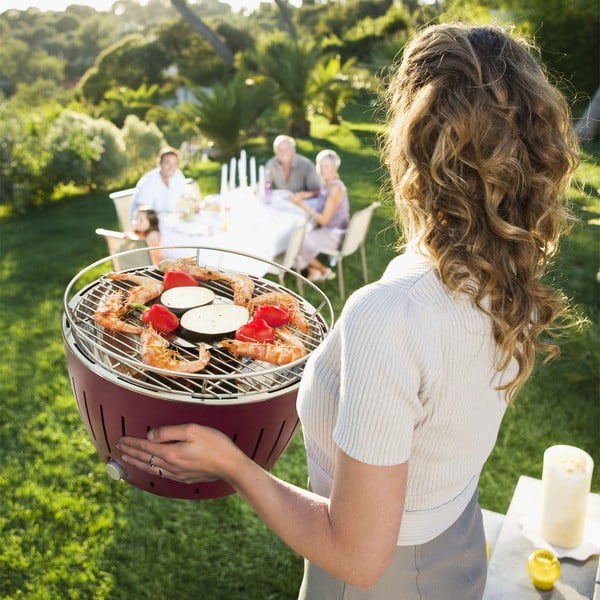 Přenosný gril na dřevěné uhlí ø 35 cm Classic – LotusGrill-image-1