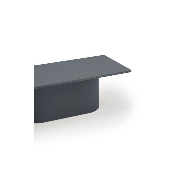 Antracitový konferenční stolek 50x111 cm Totem – Teulat-image-4