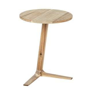 Kulatý odkládací stolek z masivu akácie ø 40 cm Acina – Wenko