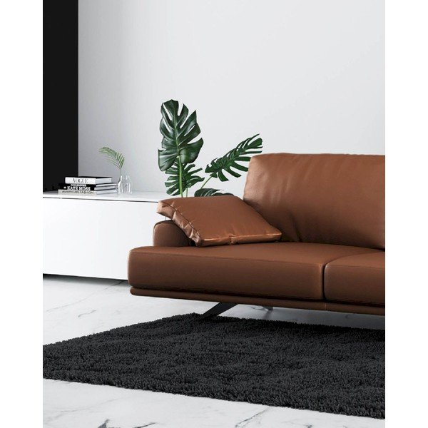 Koňakově hnědá kožená pohovka 220 cm Prado – MESONICA-image-3