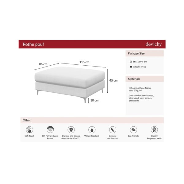 Světle šedá podnožka Devichy Rothe-image-3