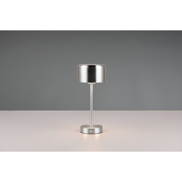 LED stmívatelná stolní lampa ve stříbrné barvě (výška 30 cm) Jeff – Reality-image-3