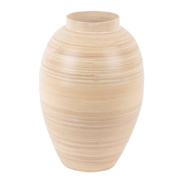 Bambusová váza v přírodní barvě Veraz   – PT LIVING