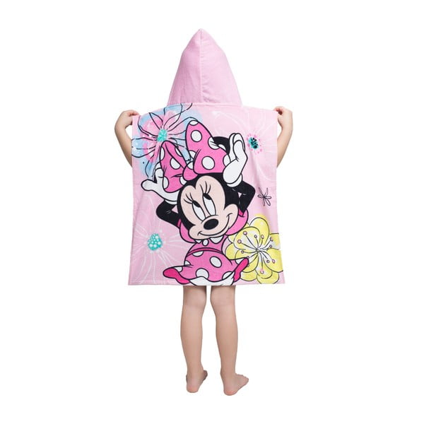 Růžový froté dětský župan Minnie – Jerry Fabrics-image-2