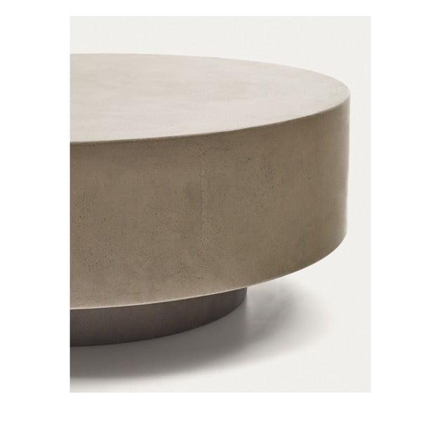 Kulatý zahradní odkládací stolek ø 80 cm Garbet – Kave Home-image-2