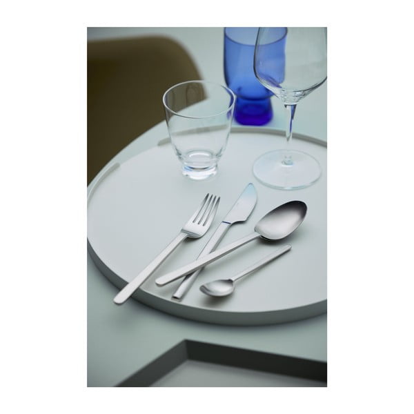 Nerezový příbor ve stříbrné barvě 16 ks Norm – Gense-image-1