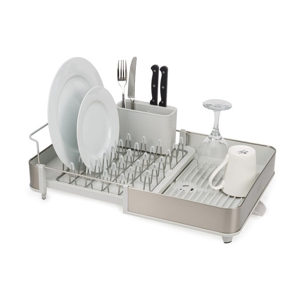 Kovový odkapávač ve stříbrné barvě Extend – Joseph Joseph-image-4