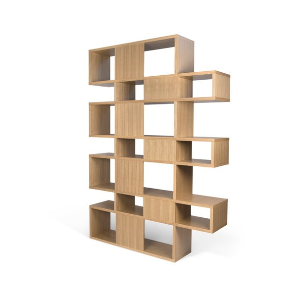 Hnědá knihovna TemaHome London, 220 x 34 cm-image-3