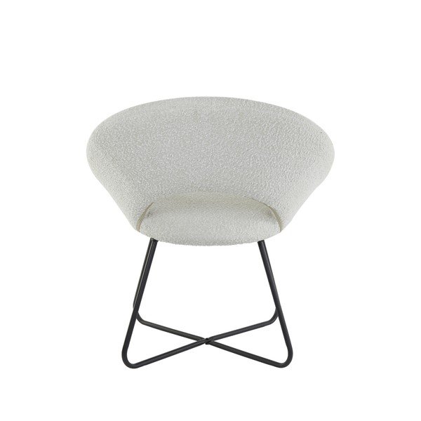 Bílé křeslo z textilie bouclé Antony – Light & Living-image-3