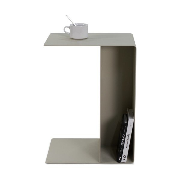 Ocelový odkládací stolek 40x30 cm Slide Low – Spinder Design-image-2
