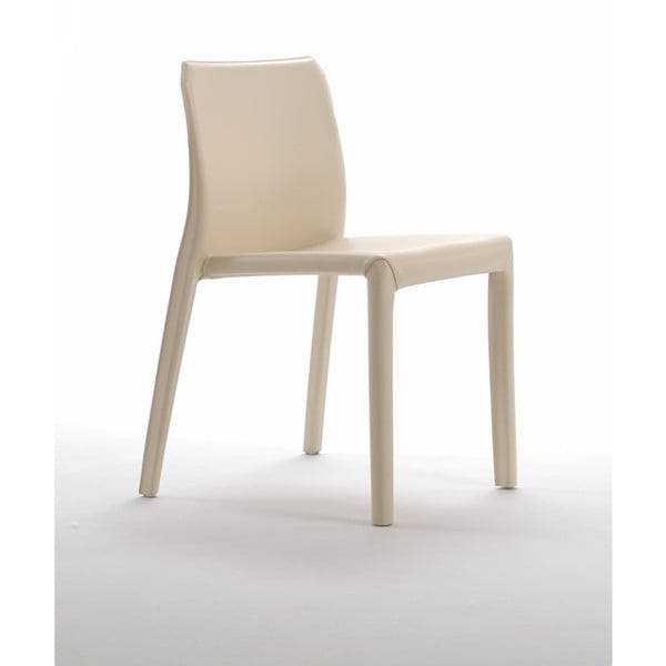 Krémová jídelní židle ITF Design Vanity