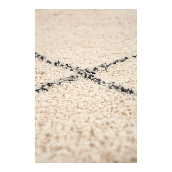 Bavlněný koberec s černými detaily Nattiot Tanvi, 110 x 170 cm-image-2