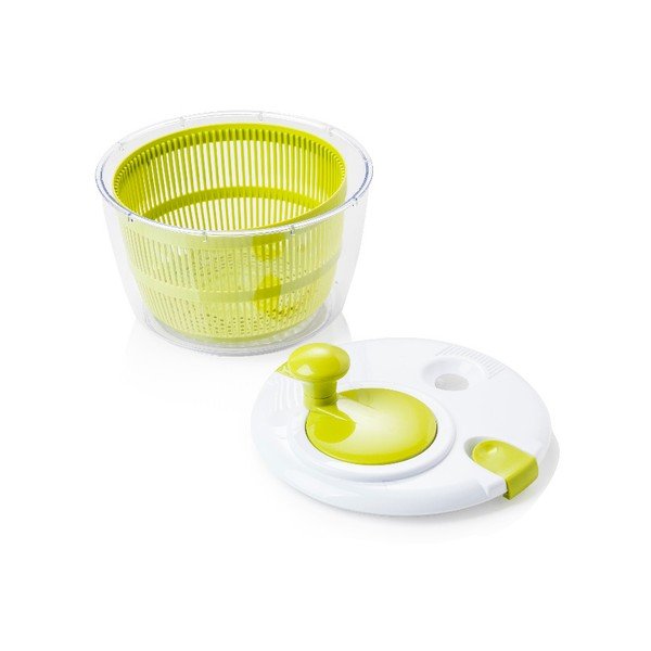 Zelená odtředivka na salát Brandani Spinner, 24,5 cm-image-2