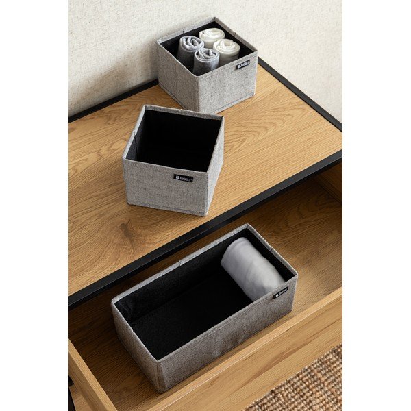 Látkové organizéry do šuplíku v sadě 3 ks Soft Storage – Bigso-image-2