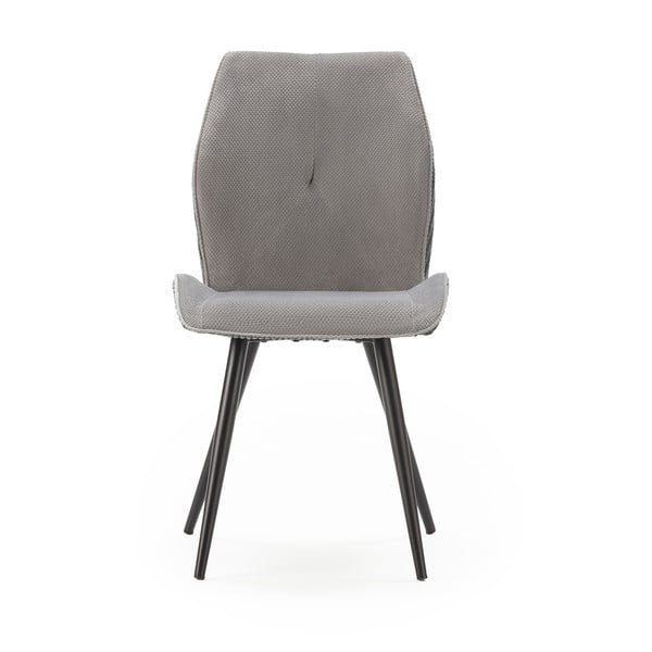 Světle šedé manšestrové jídelní židle v sadě 2 ks Adaya – Marckeric-image-2