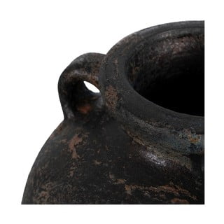 Černá terakotová vysoká váza (výška 60 cm) Artem – Ixia