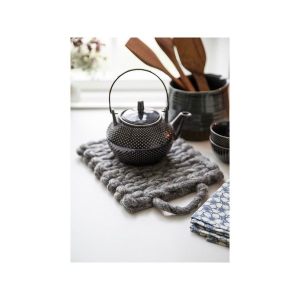 Podložka s podílem vlny pod horké nádoby A Simple Mess, 20 x 20 cm-image-1