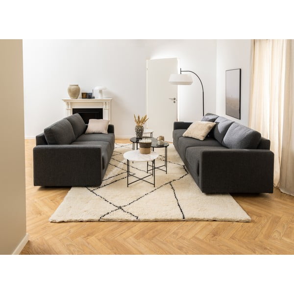 Kulatý odkládací stolek s mramorovou deskou  ø 52 cm Avila – Actona-image-3