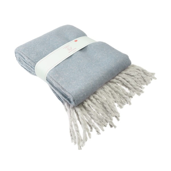 Světle modrá deka 127x185 cm Ultra – Rex London-image-2