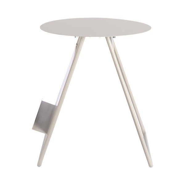 Kovový kulatý odkládací stolek ø 40 cm Esencia – Leitmotiv-image-3