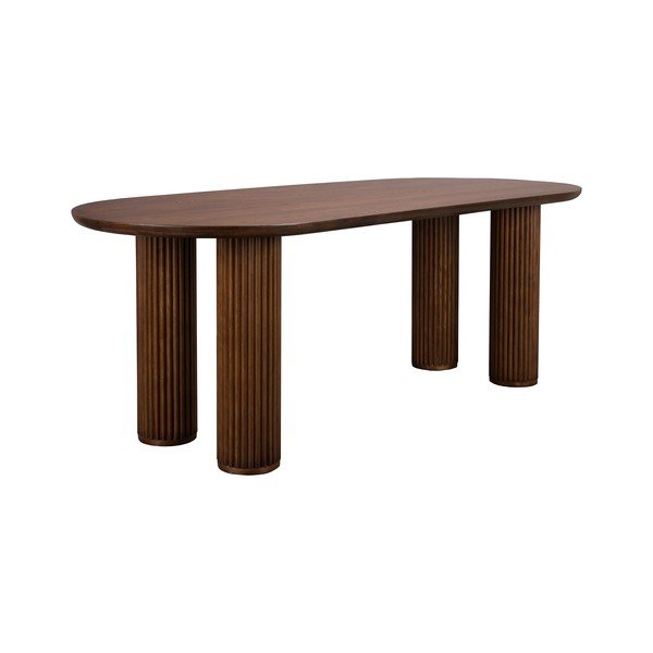 Jídelní stůl z dubového dřeva 90x220 cm Dean – Dutchbone-image-2