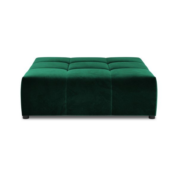 Zelený sametový modul pohovky Rome Velvet - Cosmopolitan Design-image-2