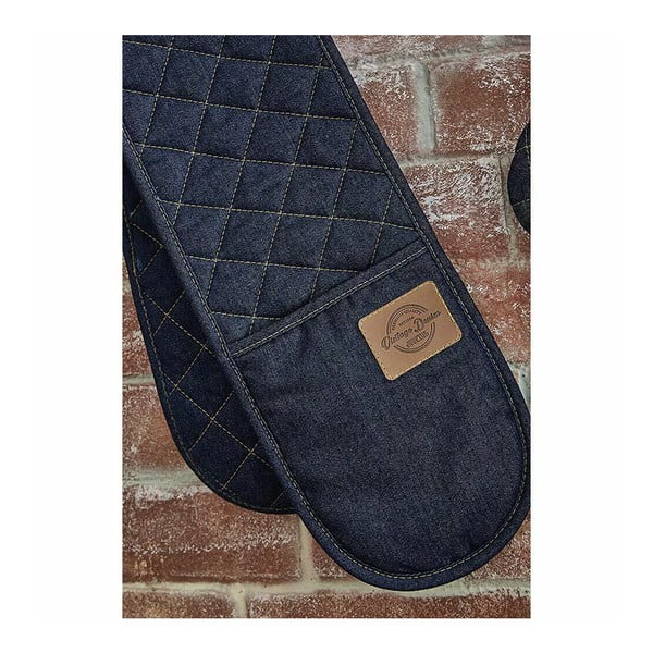 Dvojitá kuchyňská chňapka Cooksmart ® Oxford Denim-image-2