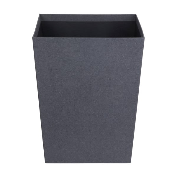 Černý odpadkový koš Sofia Canvas Paper Laminate – Bigso