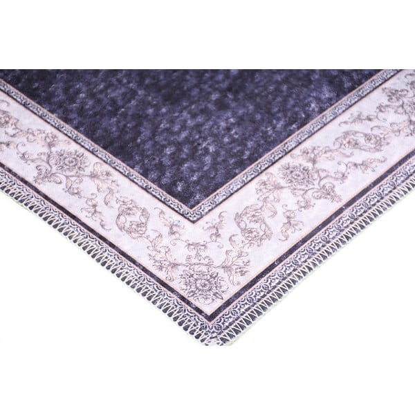 Tmavě modrý běhoun Vitaus Ava, 80 x 200 cm-image-2