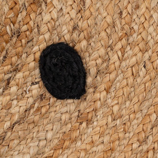 Jutový dětský koberec v přírodní barvě ø 100 cm Chiquillo – Ixia-image-2