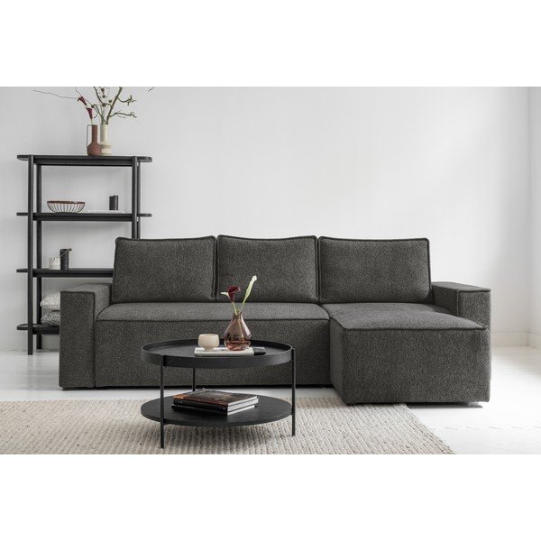 Antracitová rozkládací rohová pohovka (variabilní) Brave Dave – Miuform-image-3