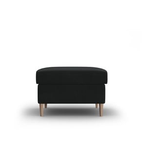 Černá sametová podnožka Kyoto – Cosmopolitan Design