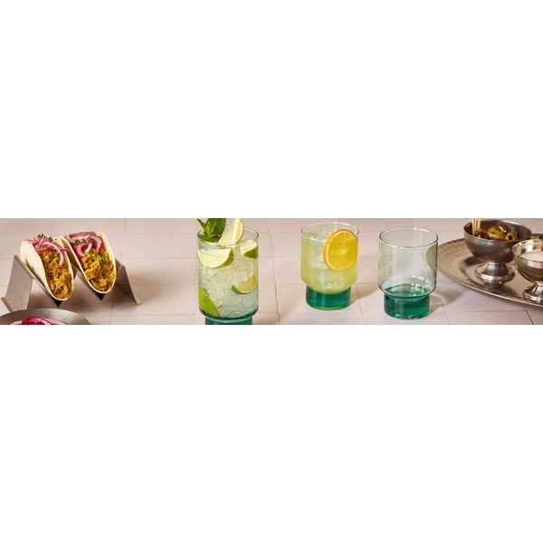 Sklenice v sadě 6 ks na koktejly z recyklovaného  skla 500 ml Revera – BonBistro-image-2