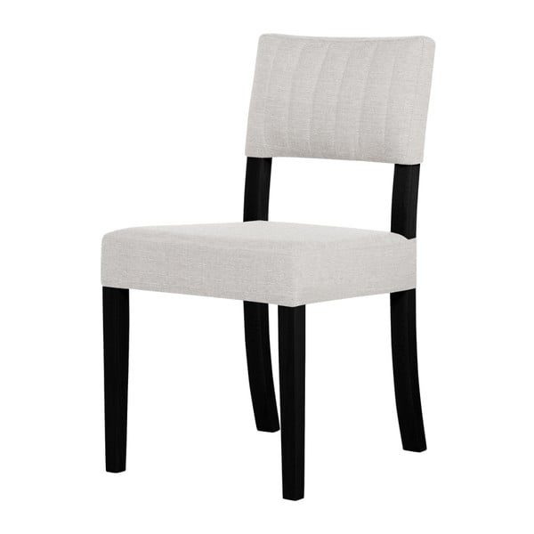 Krémová židle s černými nohami Ted Lapidus Maison Néroli
