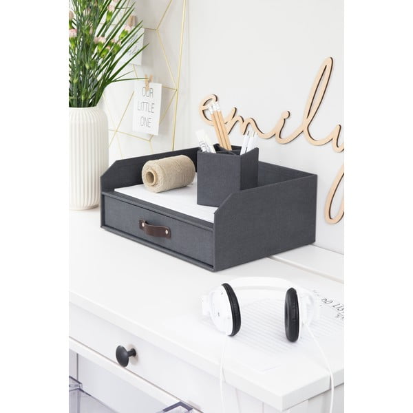 Kartonový organizér na dokumenty se zásuvkou Walter – Bigso Box of Sweden-image-1