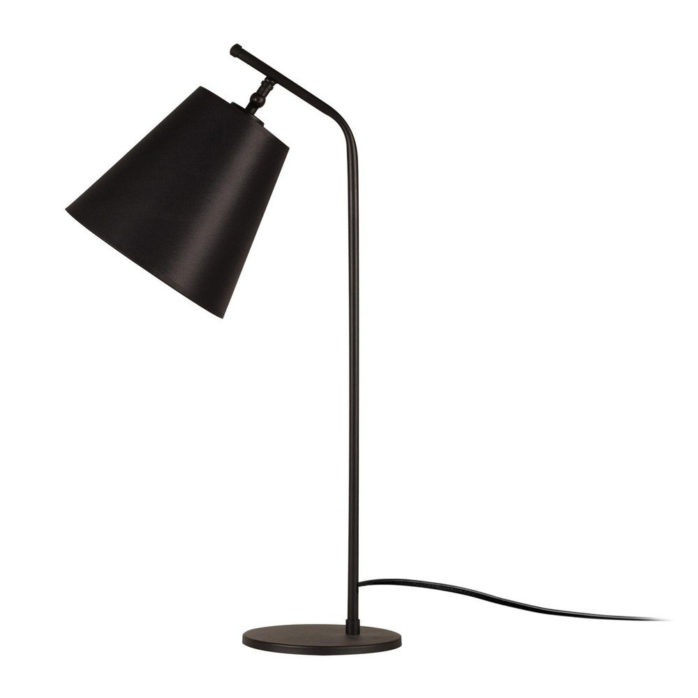Černá stolní lampa s textilním stínidlem (výška 67 cm) Salihini – Opviq lights
