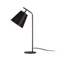 Černá stolní lampa s textilním stínidlem (výška 67 cm) Salihini – Opviq lights