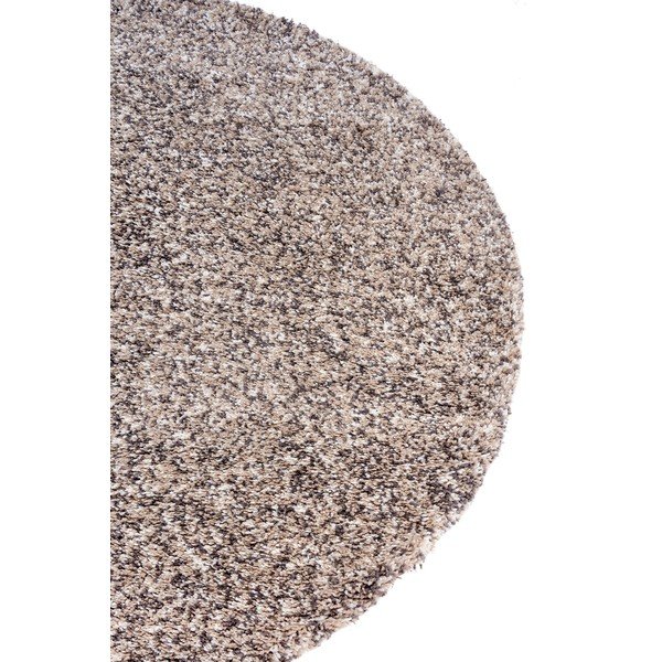 Béžový kulatý koberec ø 120 cm Shag – Hanse Home-image-4