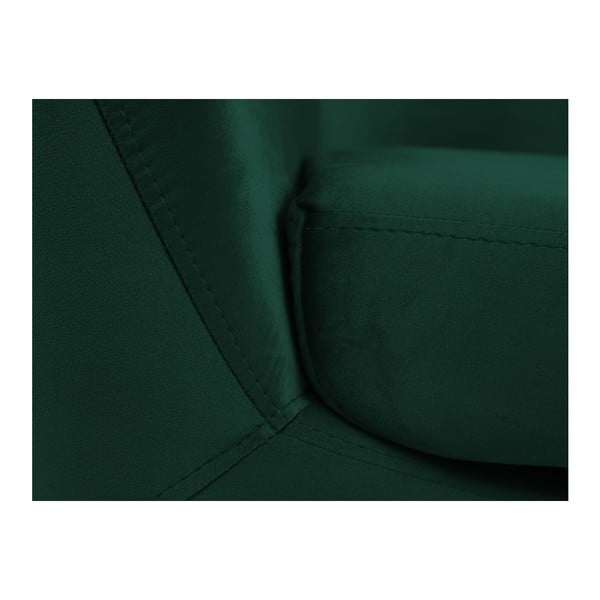 Tmavě zelené křeslo Mazzini Sofas Amelie-image-1