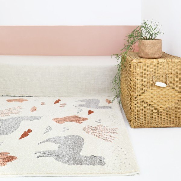 Krémový dětský koberec 120x170 cm Andina by Mon Petit Art – Nattiot-image-2