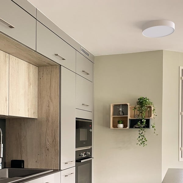 Bílé stropní svítidlo SULION Linha, ø 21,5 cm-image-2